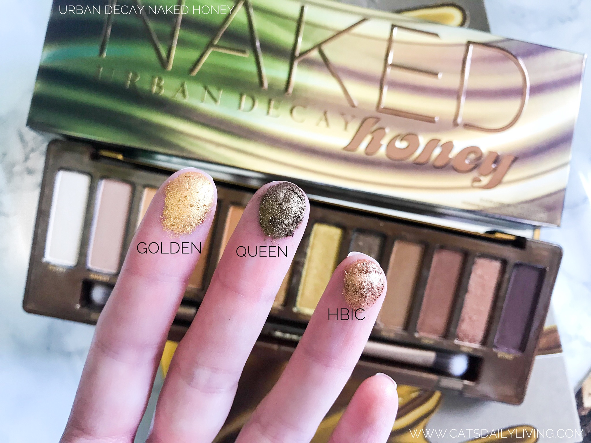 Urban Decay Naked Honey Eyeshadow Palette Review 