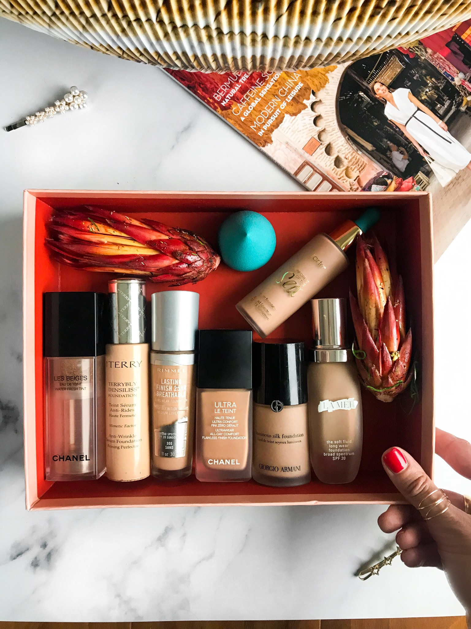 Foundation Files  ft. Chanel, La Mer, Armani, By Terry, Tarte and Rimmel -  Cat's Daily Living